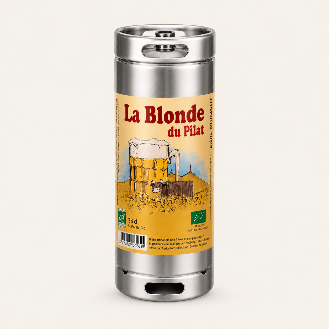 Blonde du Pilat — Brasserie du Pilat (Fût 20L)